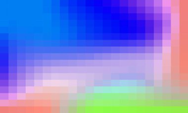 Vektör soyut ve renkli piksel arkaplanı