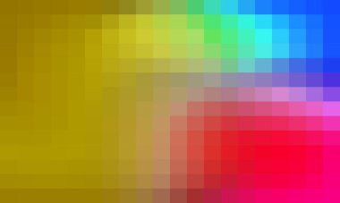 Vektör soyut ve renkli piksel arkaplanı