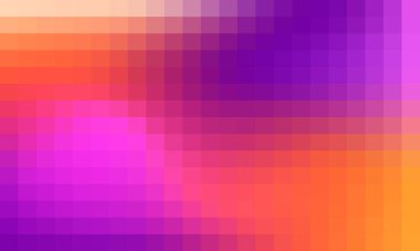 Vektör soyut ve renkli piksel arkaplanı