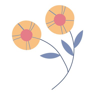 El çizimi sonbahar yaprakları beyaz arkaplanda izole edilmiş