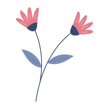 El çizimi sonbahar yaprakları izole resimleme