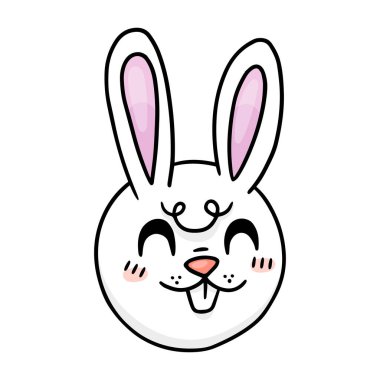 El çizimi tavşan surat çizimi