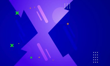 soyut renkli şekiller tasarım arka plan