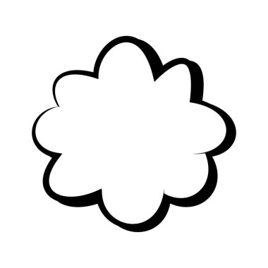 Çizgi roman tarzı boş çerçeve arkaplanı. Havalı çizgi roman tasarımı komik metin balonu tasarımı