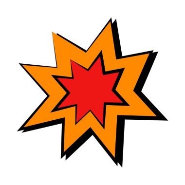 Çizgi roman tarzı boş çerçeve arkaplanı. Havalı çizgi roman tasarımı komik metin balonu tasarımı