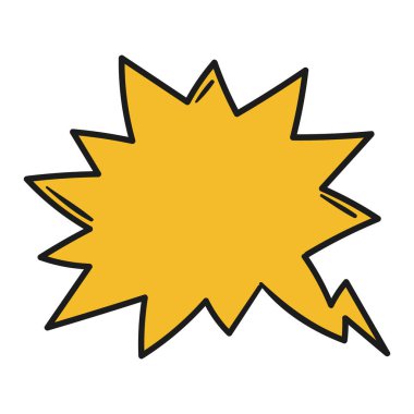 Çizgi roman tarzı boş çerçeve arkaplanı. Havalı çizgi roman tasarımı komik metin balonu tasarımı