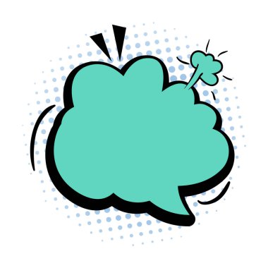 Çizgi roman tarzı boş çerçeve arkaplanı. Havalı çizgi roman tasarımı komik metin balonu tasarımı