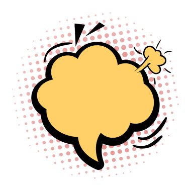 Çizgi roman tarzı boş çerçeve arkaplanı. Havalı çizgi roman tasarımı komik metin balonu tasarımı