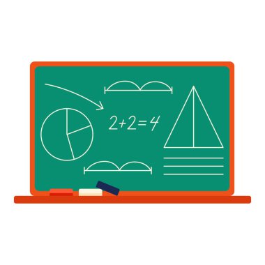 Beyaz arkaplanda yeşil kesme minderi izole edildi