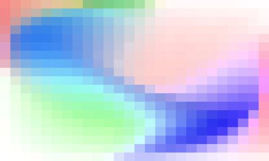 Vektör soyut ve renkli piksel arkaplanı