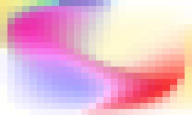 Vektör soyut ve renkli piksel arkaplanı