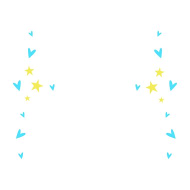 yıldız renkli arka plan