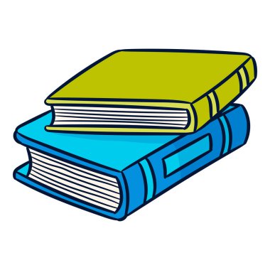 Gri üzerine elle çizilmiş düz eğitim illüstrasyon kitabı