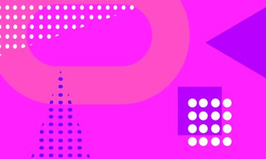 Soyut geometrik arkaplanın düz tasarımı