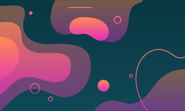 Renkli soyut arkaplan tasarımı, soyut dekoratif duvar kağıdı