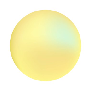 Beyaz renkte izole edilmiş renkli küreler