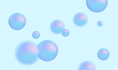 Pırıl pırıl küreler arka plan tasarımı