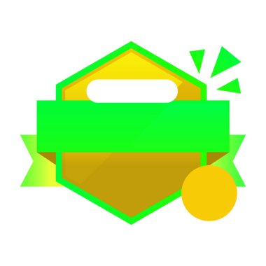 Renkli soyut satış afişi. Renkli origami satış pankartı