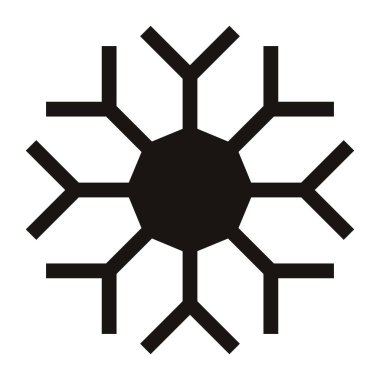 El çizimi Kar Taneleri Beyaz bir Noel tasarımı