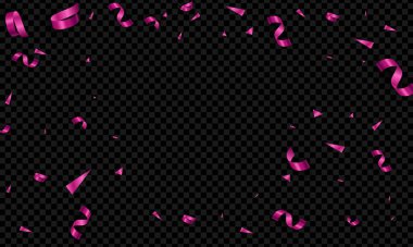 Gerçekçi altın konfeti geçmişi. Konfetiler düşerken lüks bir arkaplan