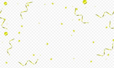 Gerçekçi altın konfeti geçmişi. Konfetiler düşerken lüks bir arkaplan