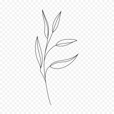 El çizimi bahar çiçekleri çizimi. Çiçek illüstrasyonu