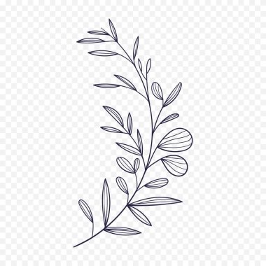 El çizimi bahar çiçekleri çizimi. Çiçek illüstrasyonu