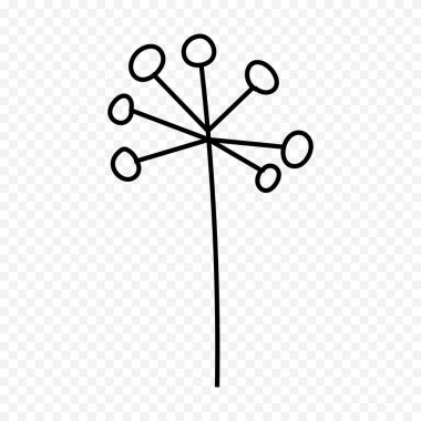 El çizimi bahar çiçekleri çizimi. Çiçek illüstrasyonu