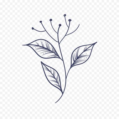 El çizimi bahar çiçekleri çizimi. Çiçek illüstrasyonu