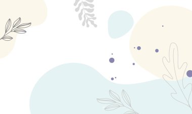 El çizimi minimum arkaplan. El çizimi soyut arkaplan