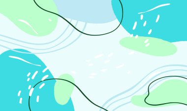 El çizimi minimum arkaplan. El çizimi soyut arkaplan