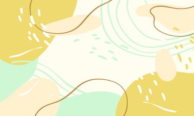 El çizimi minimum arkaplan. El çizimi soyut arkaplan