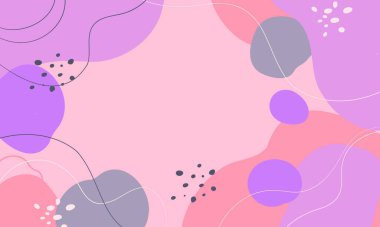 El çizimi minimum arkaplan. El çizimi soyut arkaplan