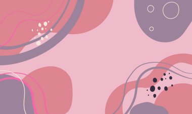 El çizimi minimum arkaplan. El çizimi soyut arkaplan