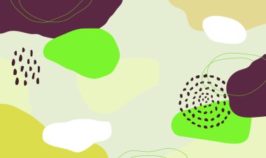 El çizimi minimum arkaplan. El çizimi soyut arkaplan