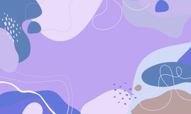 El çizimi minimum arkaplan. El çizimi soyut arkaplan