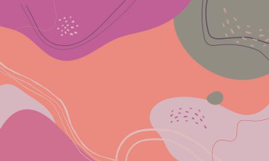 El çizimi minimum arkaplan. El çizimi soyut arkaplan