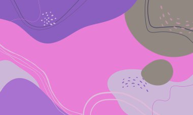 El çizimi minimum arkaplan. El çizimi soyut arkaplan