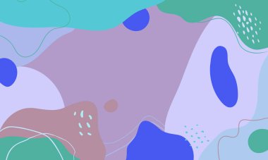 El çizimi minimum arkaplan. El çizimi soyut arkaplan