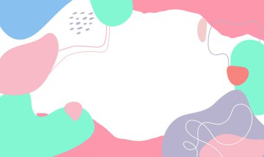 El çizimi minimum arkaplan. El çizimi soyut arkaplan