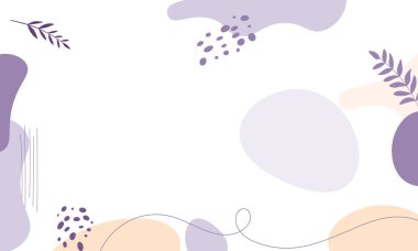 El çizimi minimum arkaplan. El çizimi soyut arkaplan