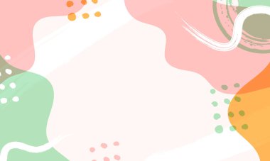 El çizimi minimum arkaplan. El çizimi soyut arkaplan