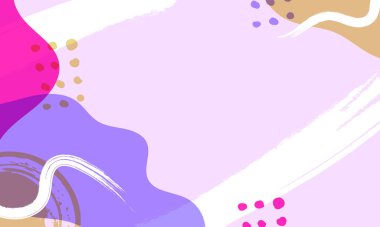 El çizimi minimum arkaplan. El çizimi soyut arkaplan