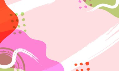 El çizimi minimum arkaplan. El çizimi soyut arkaplan