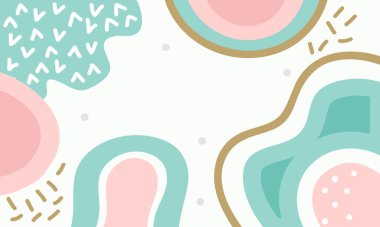 El çizimi minimum arkaplan. El çizimi soyut arkaplan