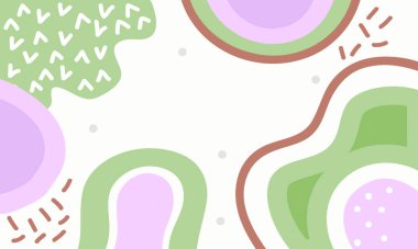 El çizimi minimum arkaplan. El çizimi soyut arkaplan