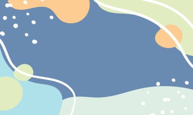 El çizimi minimum arkaplan. El çizimi soyut arkaplan