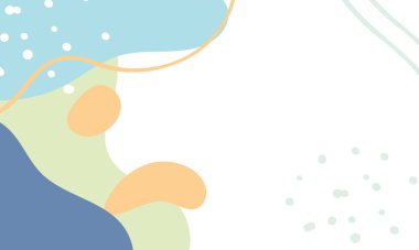 El çizimi minimum arkaplan. El çizimi soyut arkaplan