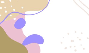 El çizimi minimum arkaplan. El çizimi soyut arkaplan