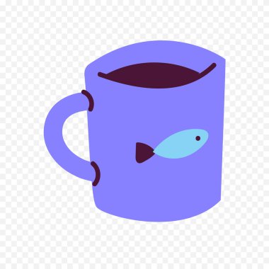 Beyaz arkaplanda çikolata kabı çizimi